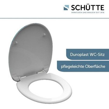 Schütte WC-Sitz Sailing, Duroplast, mit Absenkautomatik