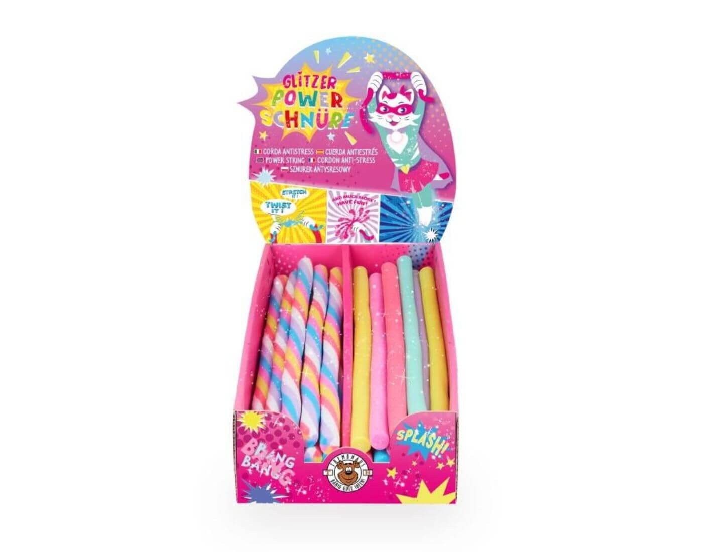 Trendhaus Schultüte Powerschnur Glitter (einzeln)