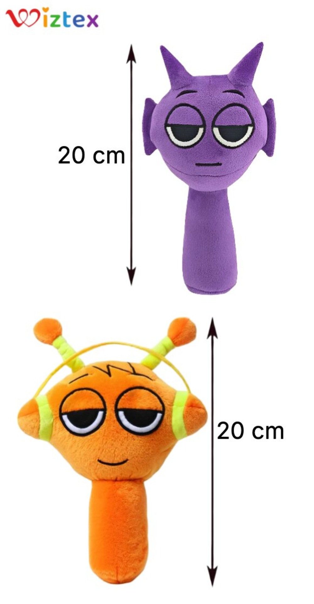 Wiztex Kuscheltier Sprunki Plüschfigur 20 cm günstig online kaufen