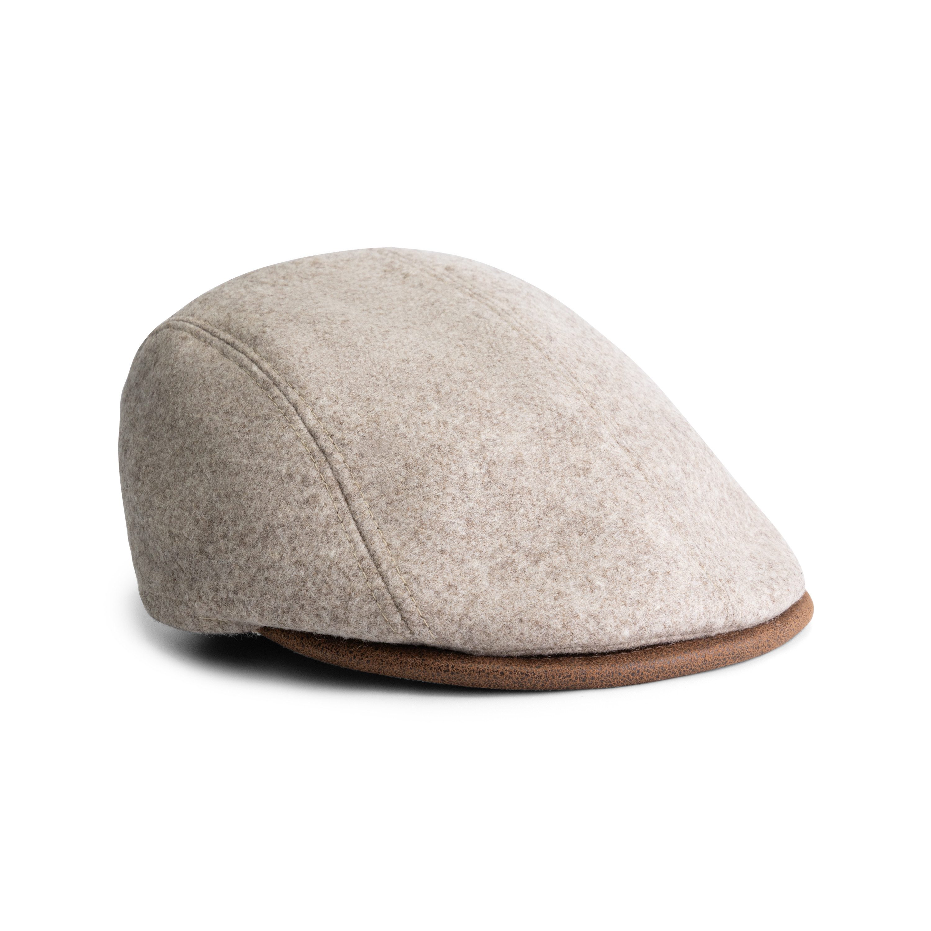 MGO Schiebermütze MGO Watford Cap Men Sand 57