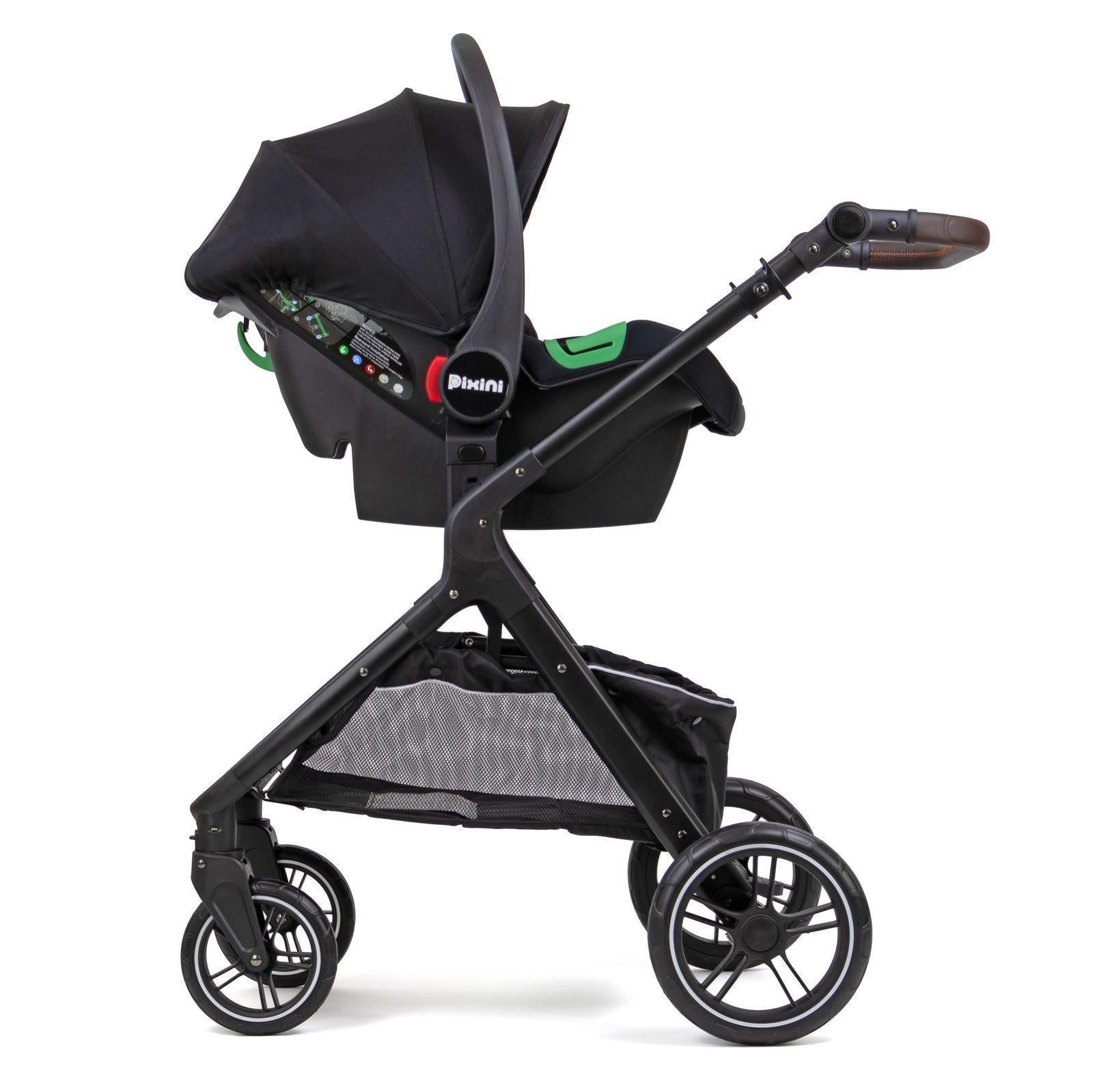 Pixini Kombi-Kinderwagen Pixini Nelio Kinderwagen 3in1 Set