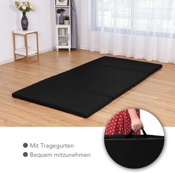 COSTWAY Weichbodenmatte Fitnessmatte klappbar Yogamatte verbindbar