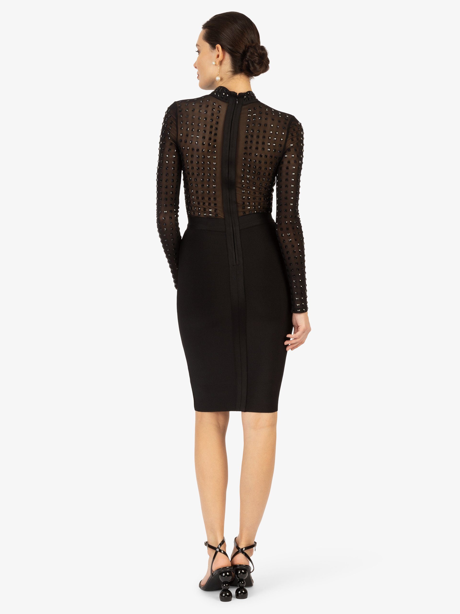 Kraimod Abendkleid aus hochwertigem Material mit Rundhals