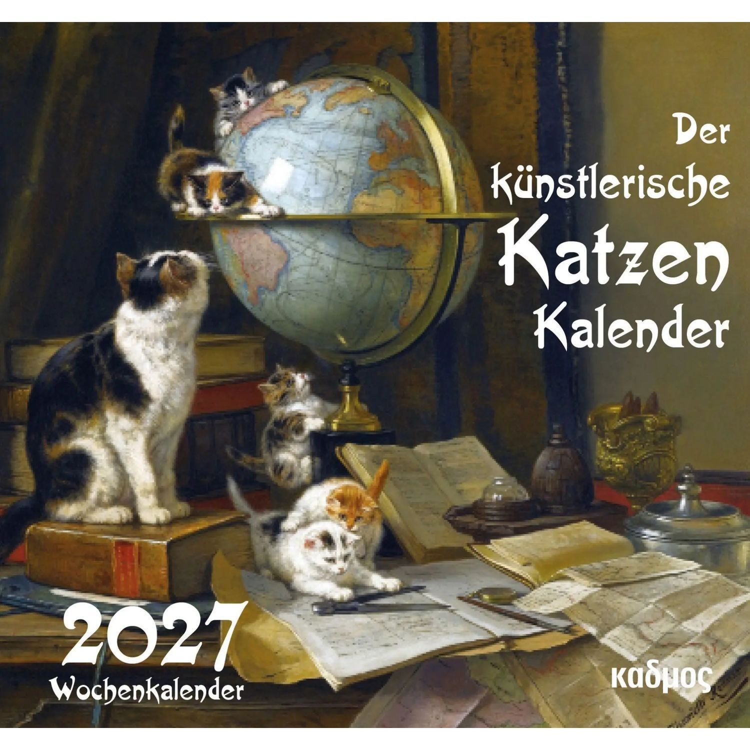 Kunstkalender Der künstlerische Katzenkalender (2027)