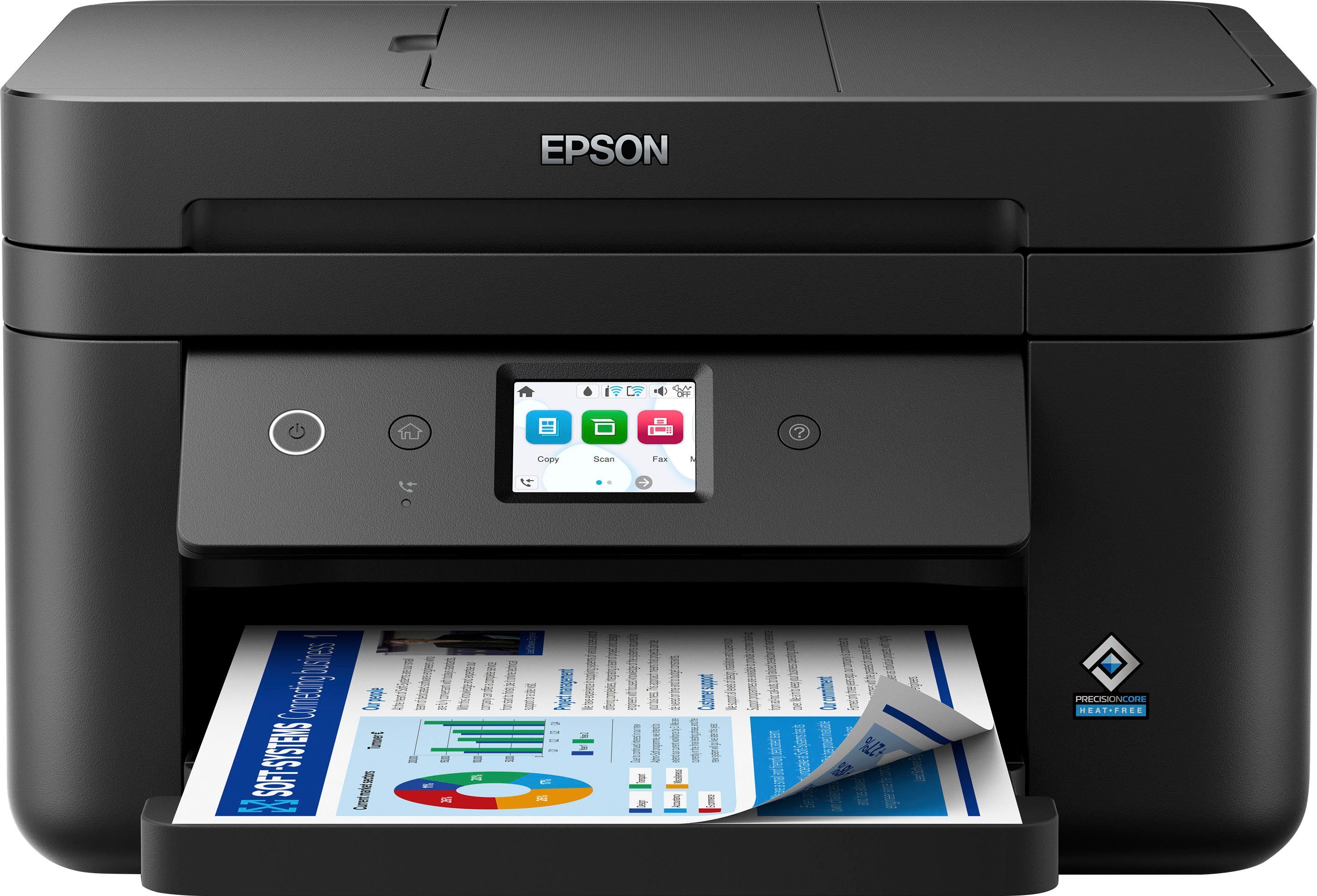 Epson WorkForce Pro WF-2960DWF Многофункциональный принтер, (LAN (Ethernet), WLAN (Wi-Fi), Wi-Fi Direct)