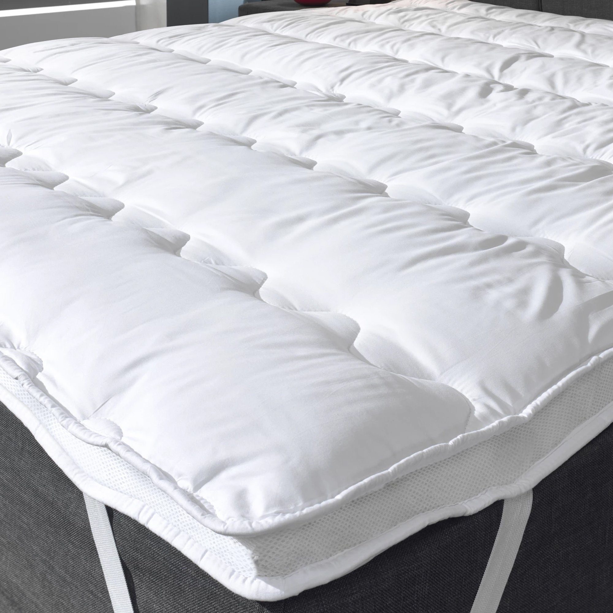 Topper Matratzentopper DreamScience Memory Foam - Viskoelastischer Topper, NYVI, 5 cm hoch, Viscoschaum, Optimale Körperanpassung, Antiallergisch, Klimaregulierend