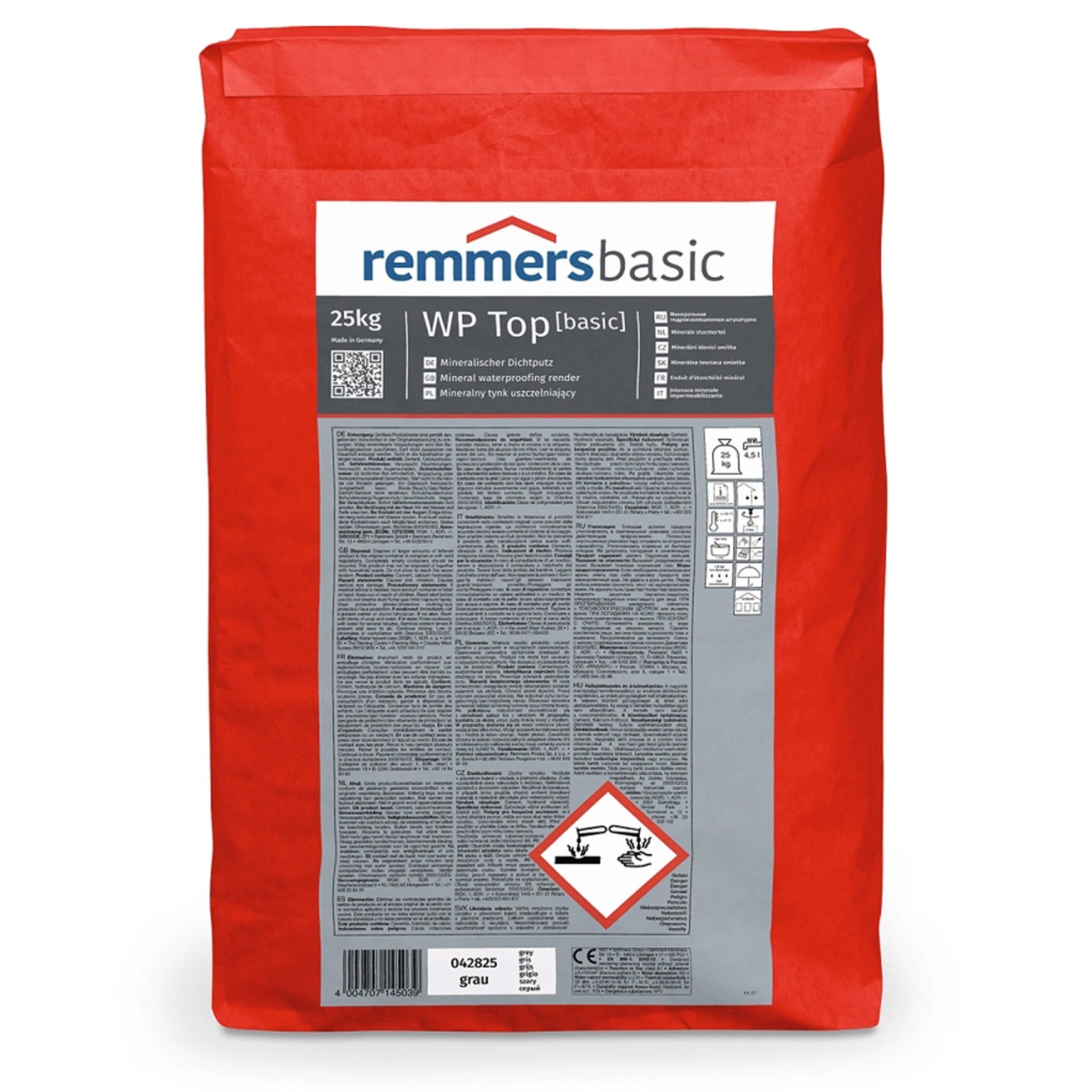 Remmers Mörtel Remmers WP Top Basic 25 kg Mineralische Dichtschlämme Abdichtung