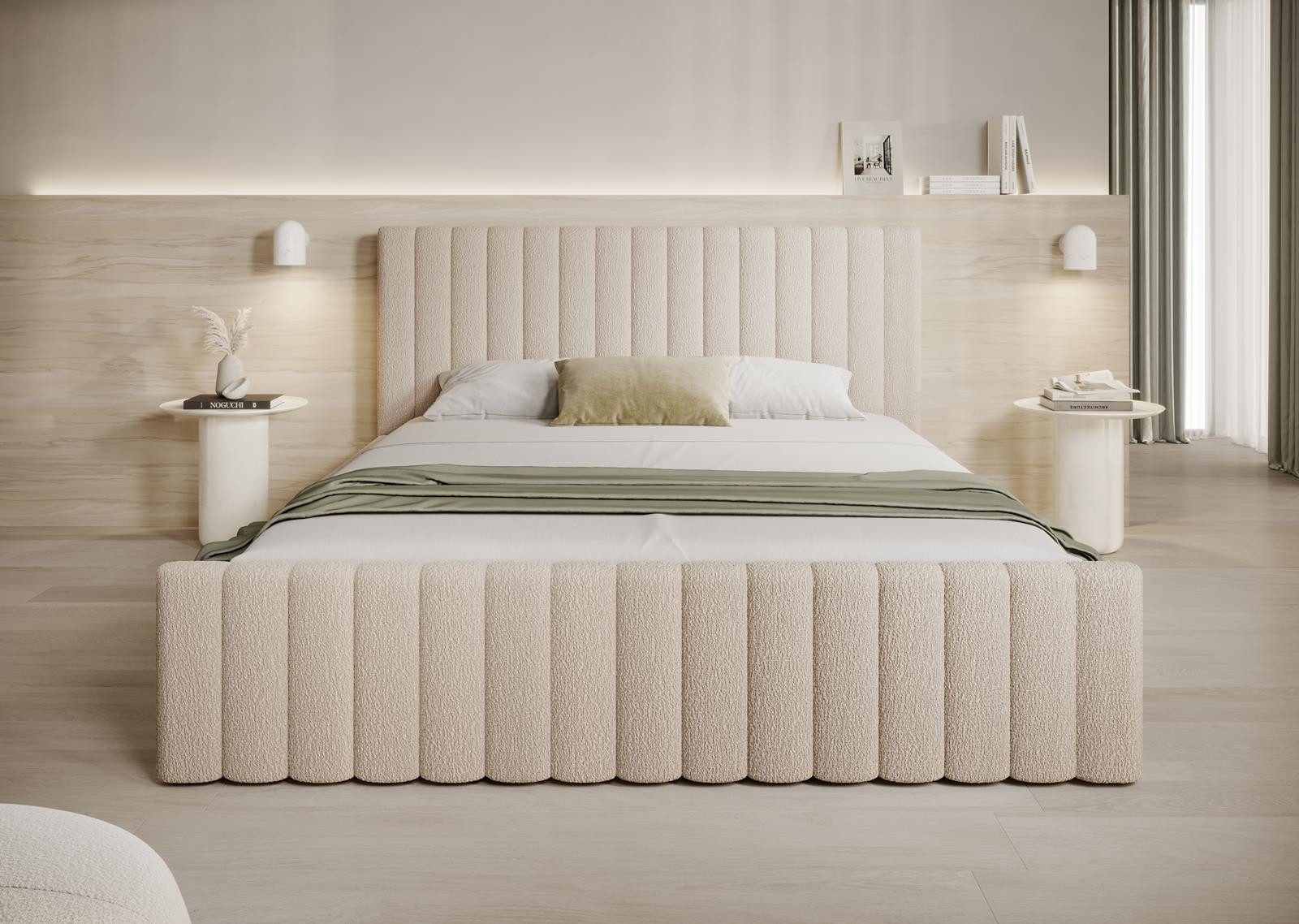 Compleo Polsterbett boucle BUBBLE II, Modern günstig online kaufen