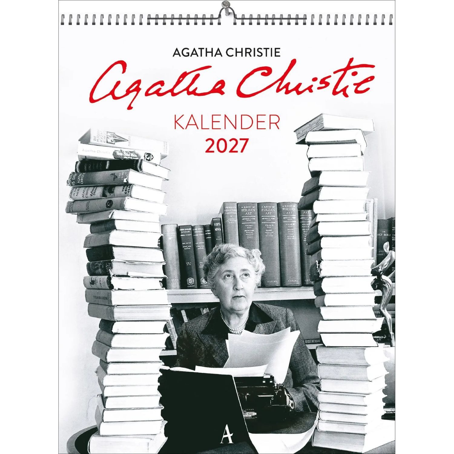 Hoffmann und Campe Verlag Monatskalender Agatha Christie Kalender 2027