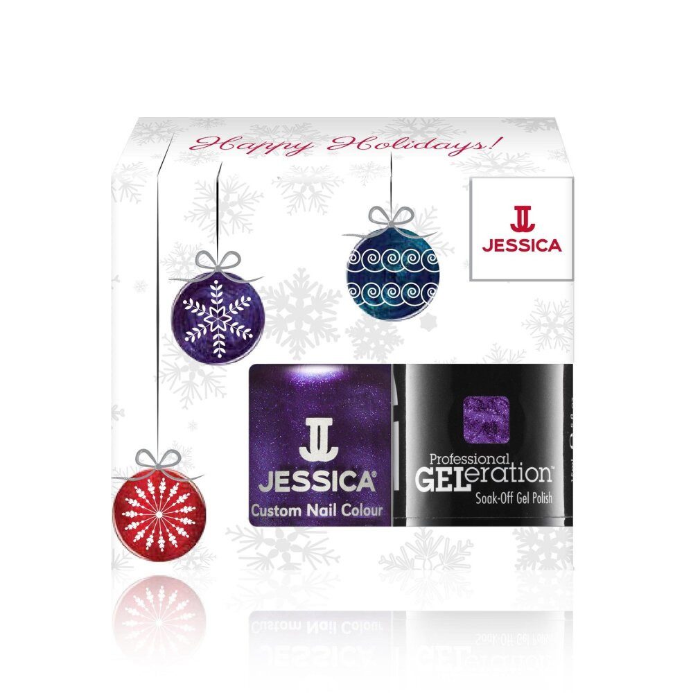 JESSICA Nagellack Winter Set : Custom Colors Nagellack Purple Lust 14.8ml