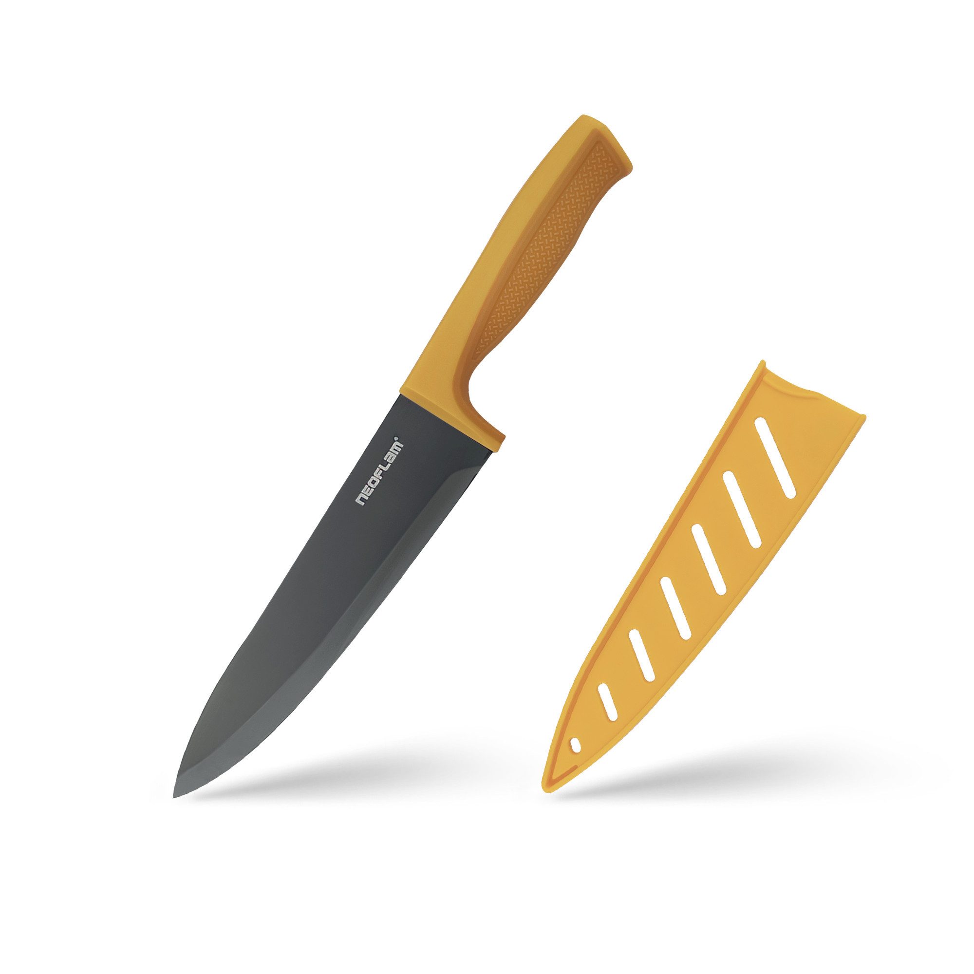 NEOFLAM® Kochmesser Kochmesser mit Titan-Beschichtung, 20 cm
