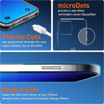 CoolGadget Handyhülle Transparent Ultra Slim Case für Apple iPhone 13 Mini 5,4 Zoll, Silikon Hülle Dünne Schutzhülle für iPhone 13 Mini Hülle