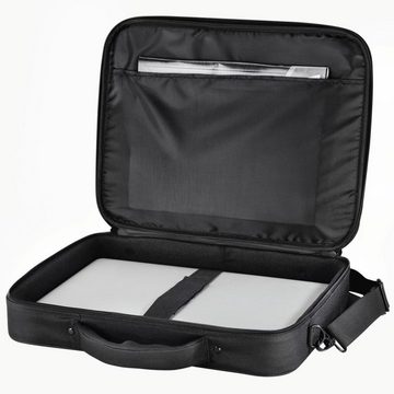 Hama Laptoptasche Notebook Tasche bis 40 cm (15,6 Zoll) mit Trolleyband, schwarz, Tabletfach bis 32,77 cm (12,9 Zoll)