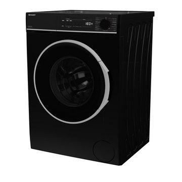Sharp Waschmaschine ES-BRO814BA-DE, 8 kg, 1400 U/min, Einfaches Bügeln
