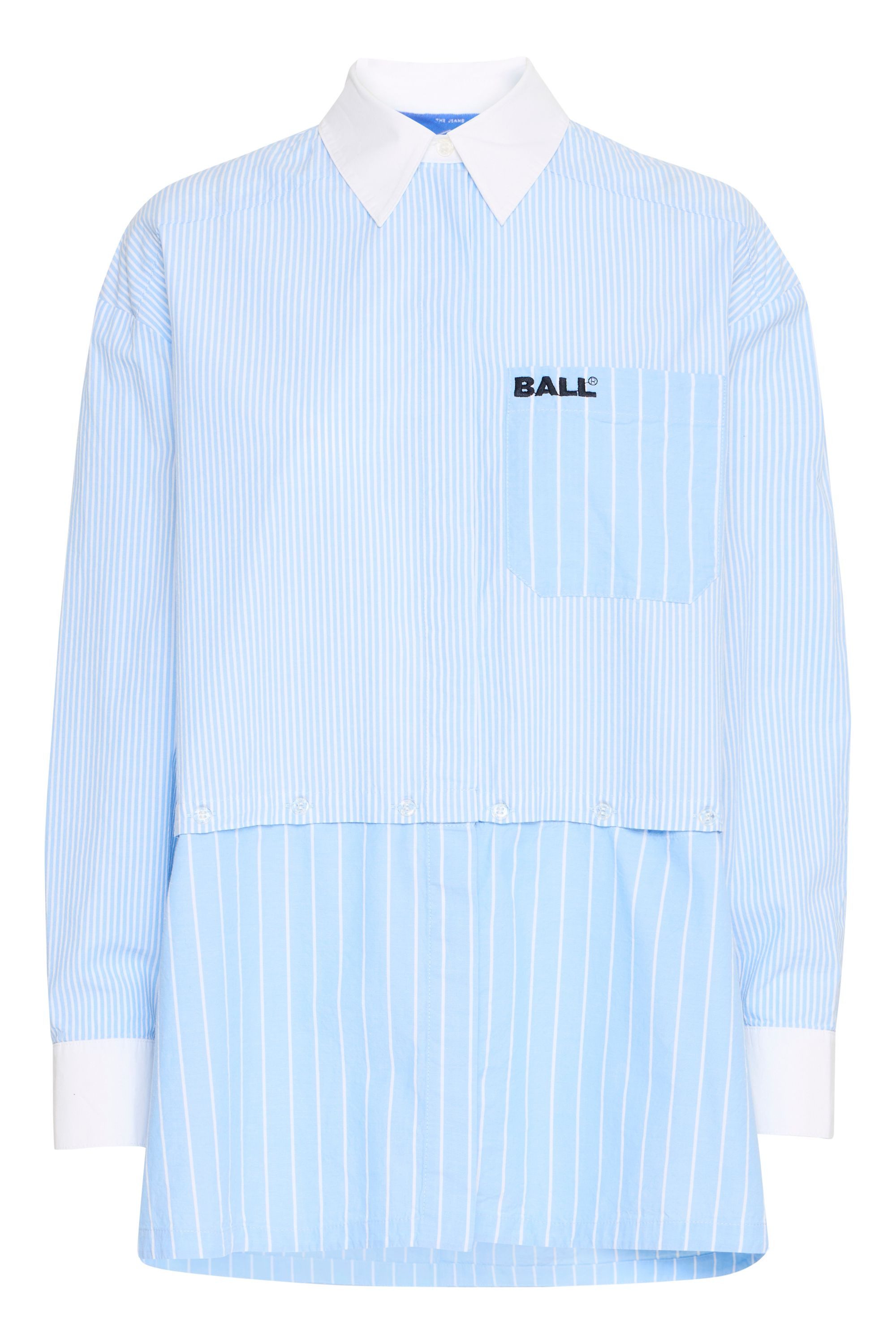 BALL Hemdbluse BALIA BUTTON Stylische gestreifte günstig online kaufen