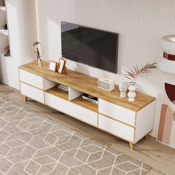Gotagee TV-Schrank TV-Schrank Lowboard Wohnzimmermöbel Fernsehschrank Modern Fernsehtisch