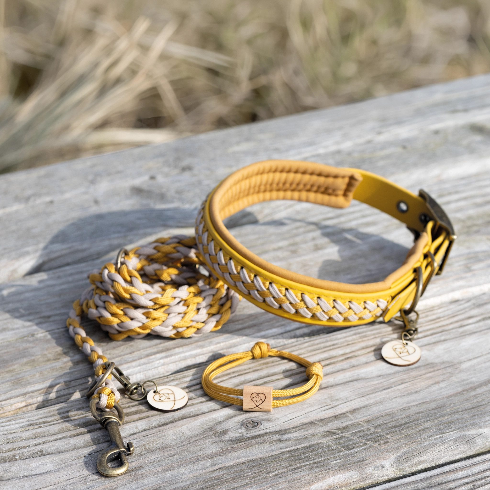 Trendfährte Tier-Halsband Trendfährte Hundehalsband BioThane® - Handarbeit aus Ostfriesland, Hochwertig, Handgemacht, Strapazierfähig