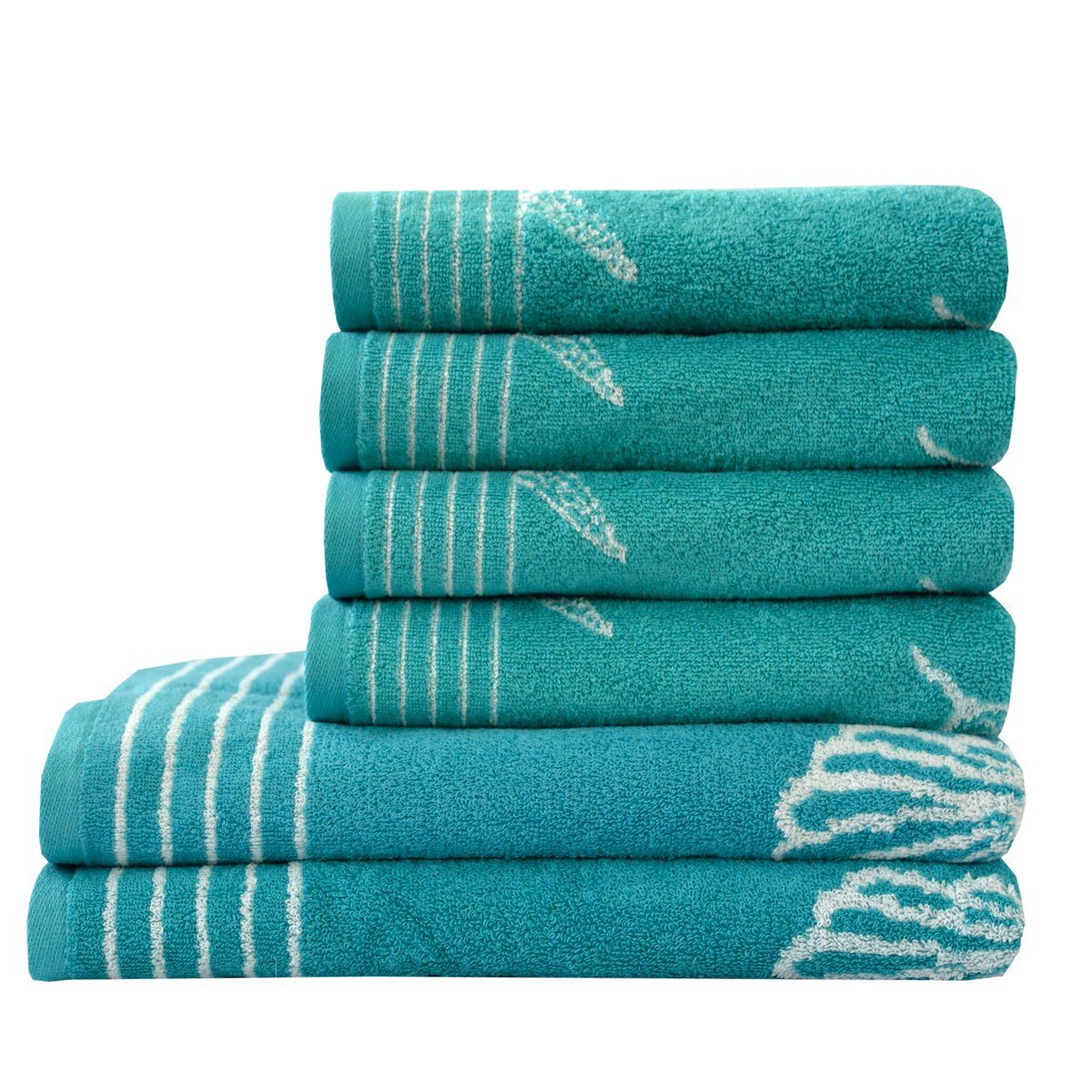 Dyckhoff Handtuch Frottierserie 'Seashell', (1-St) günstig online kaufen