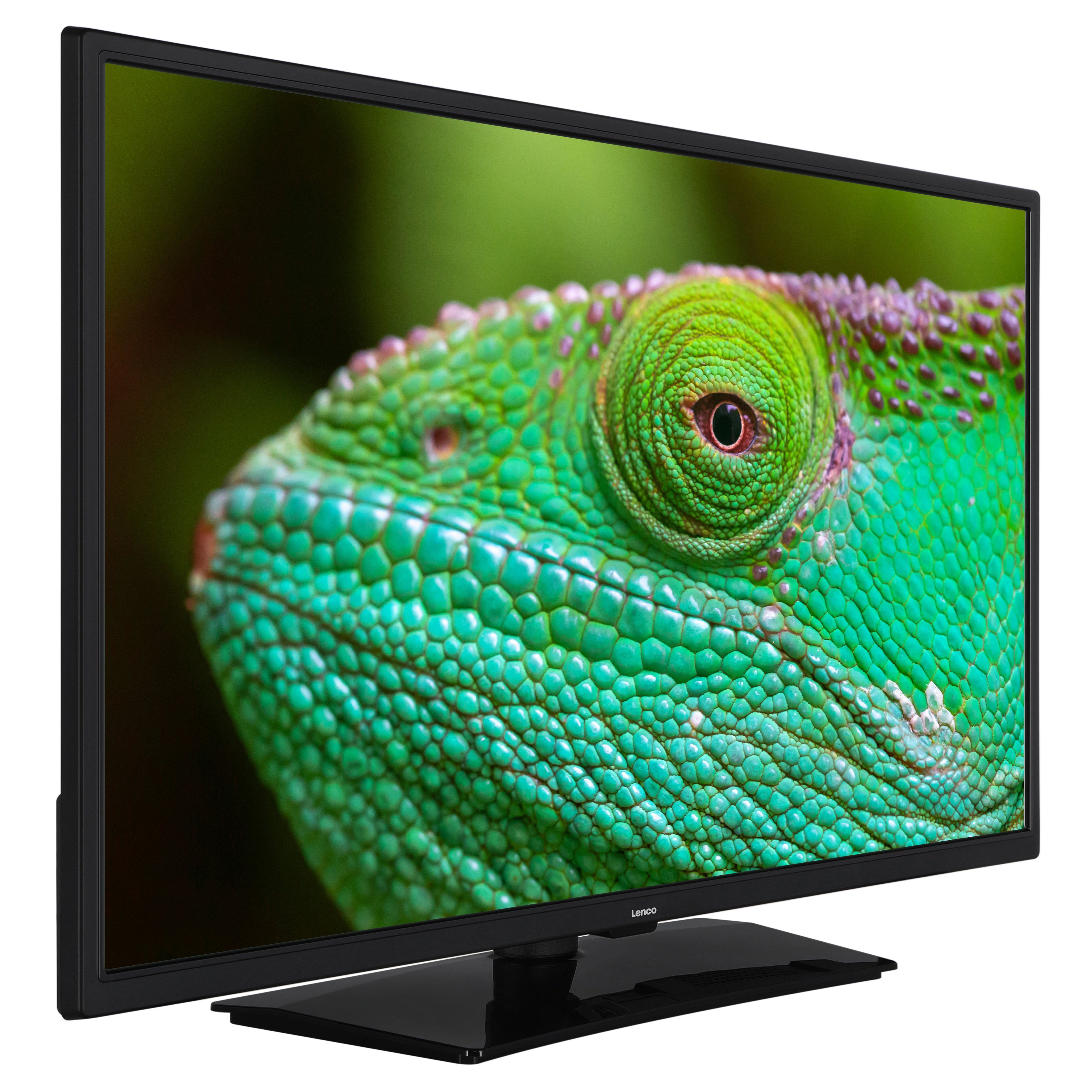 Lenco Lenco LED-3263BK LED-Fernseher (61 cm/32 Zoll, LED, Smart-TV, HD-Ready Smart TV, Dolby Digital Plus, Streaming Apps, Tragbar, HDR)