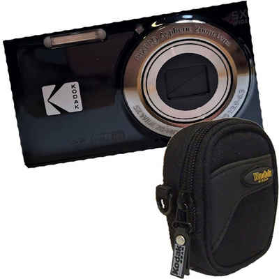 Kodak Kodak FZ55 schwarz + Kodak Gear Tasche Kompaktkamera