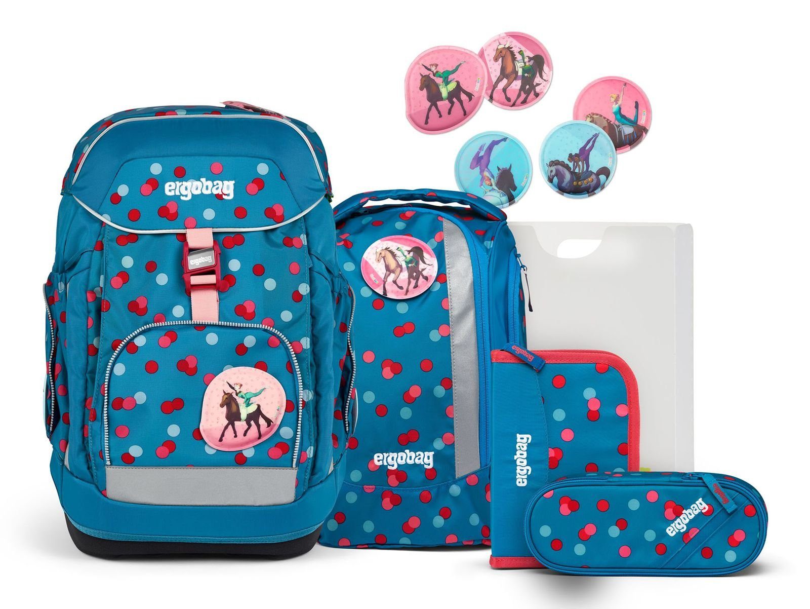 ergobag Schulranzen (Set, 5-tlg)