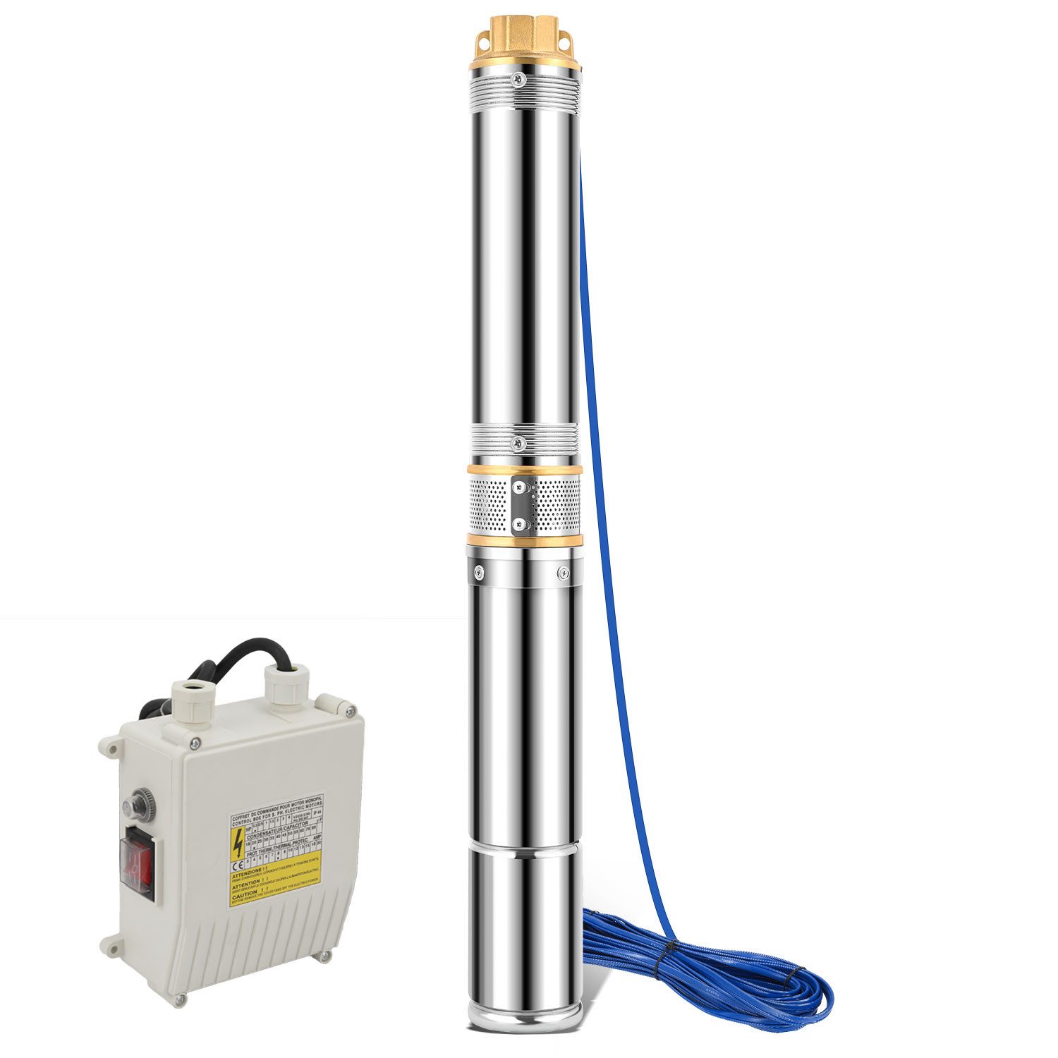 Clanmacy Tiefbrunnenpumpe Tiefbrunnenpumpe 0.37kW 0.75kW 1.1kW günstig online kaufen