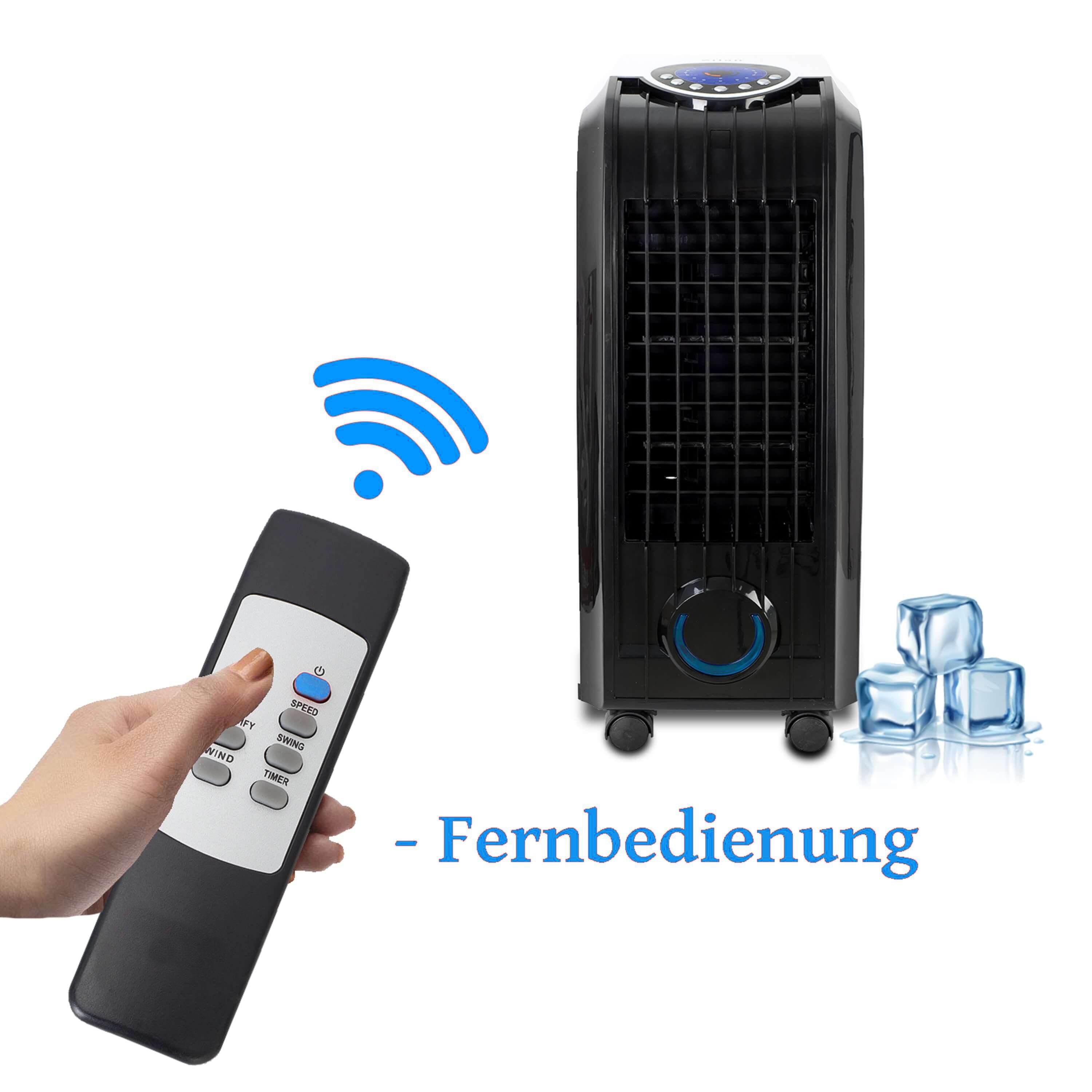 Oszillierend, Liter 8 Ventilatorkombigerät Fernbedienung Zilan Wassertank, ZLN-1307,