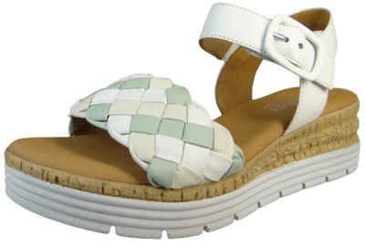 Gabor 42.703 61 Weiss/Mint/Creme Sandale