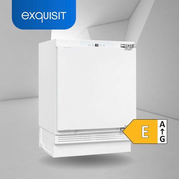 exquisit Einbaukühlschrank UKS130-4-FE-010E, 82,3 cm hoch, 59,5 cm breit