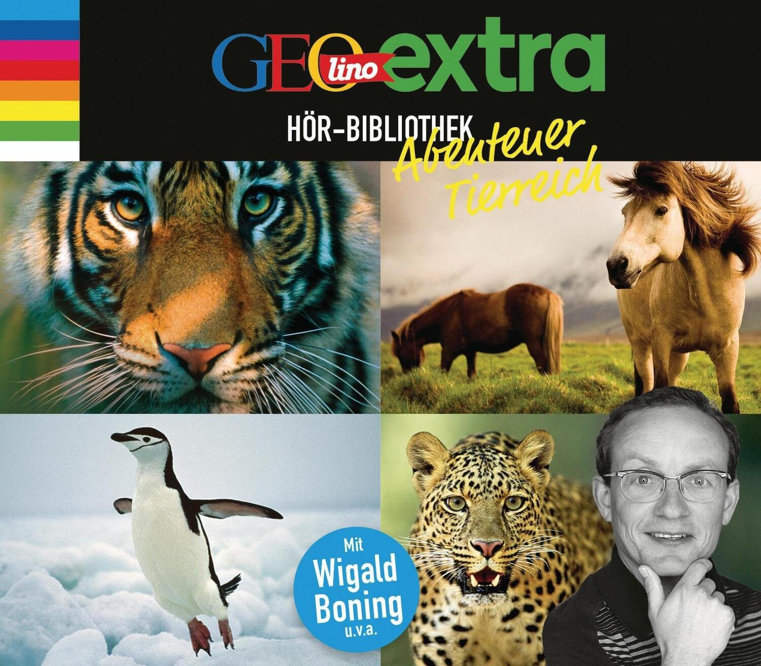 Hörspiel GEOlino extra Hör-Bibliothek - Abenteuer Tierreich