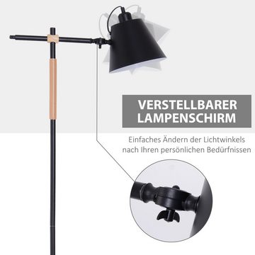 HOMCOM Stehlampe, E27 bis 40 W (nicht im Lieferumfang enthalten)