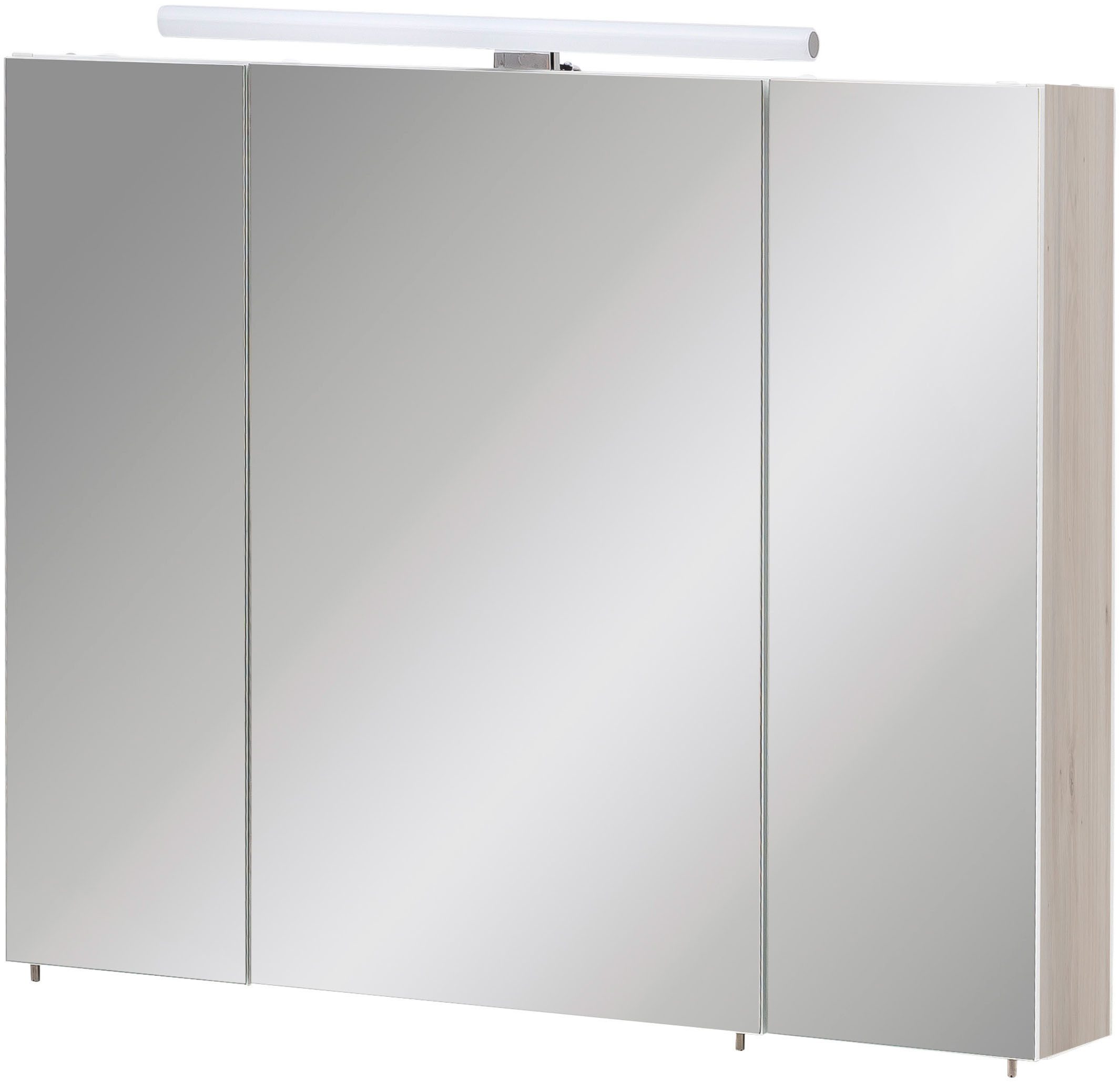 Schildmeyer Spiegelschrank Maxim, Spiegelschrank, Made in Germany, B: 60 cm (1-St) Solide Verarbeitung - Dieses Produkt ist in Deutschland gefertigt