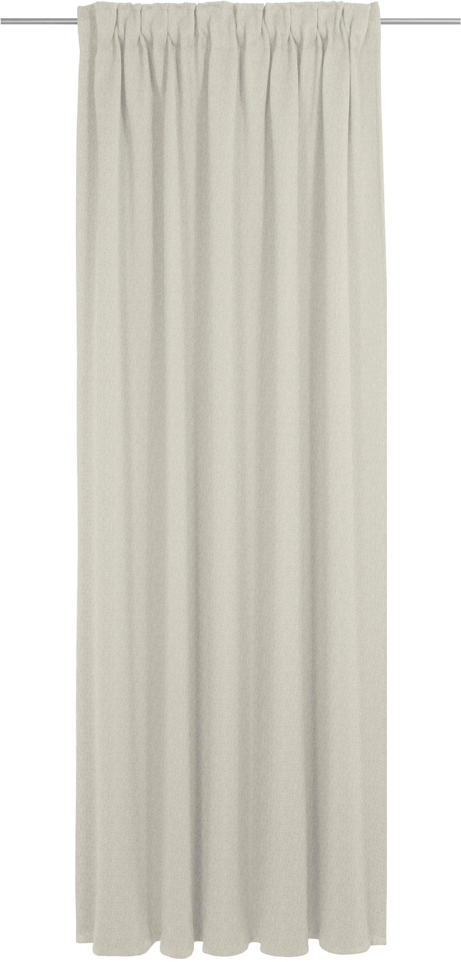 Vorhang Sunday, Wirth, beige halbtransparent, Jacquard (1 St), Multifunktionsband