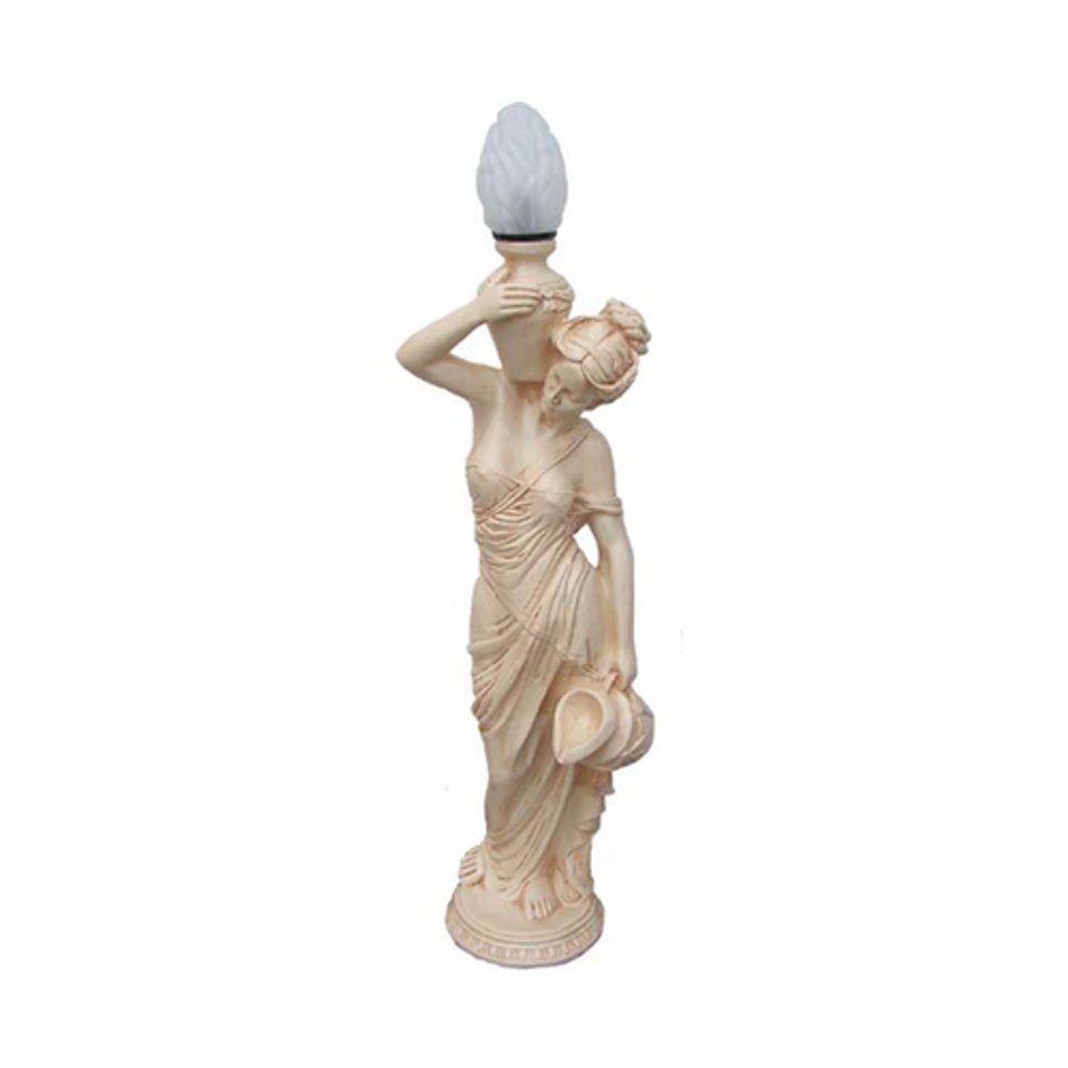 Statue cm Figuren Lampe JVmoebel Skulptur, Figur 130 Skulptur Statuen Stehleuchte R64 Skulpturen