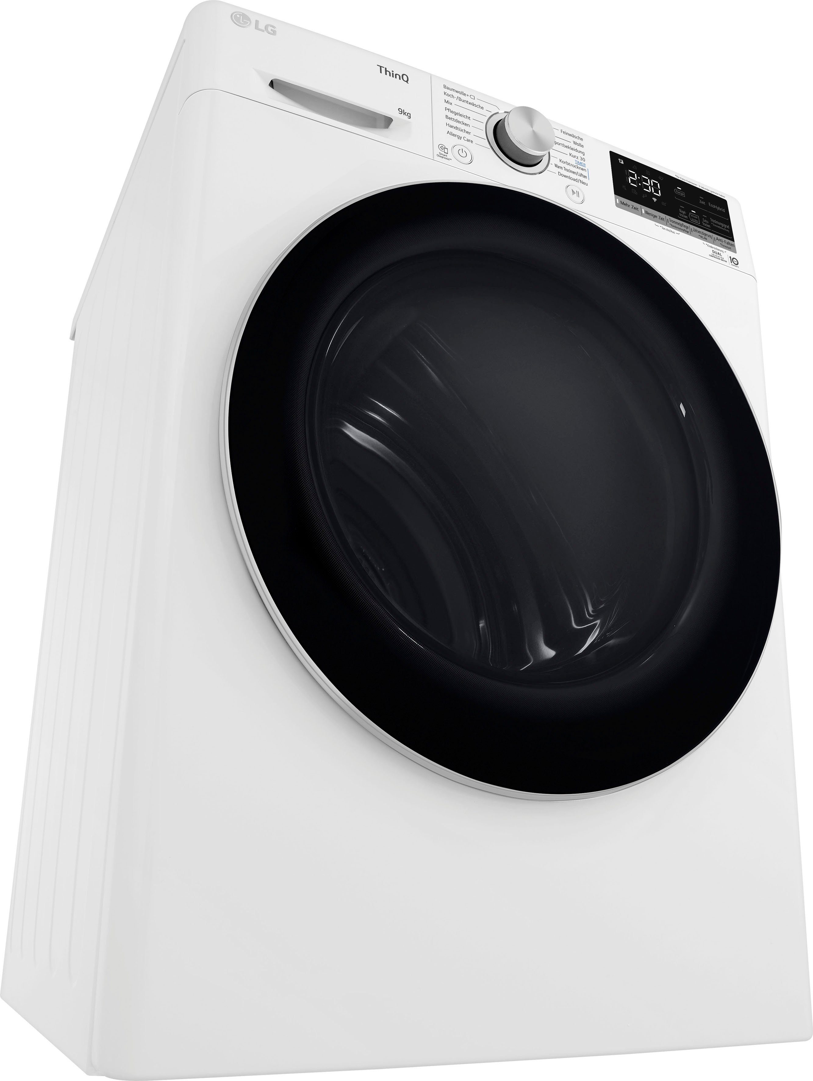 LG Wärmepumpentrockner V5RT9N, 9 kg, Super leiser und langlebiger Kompressor