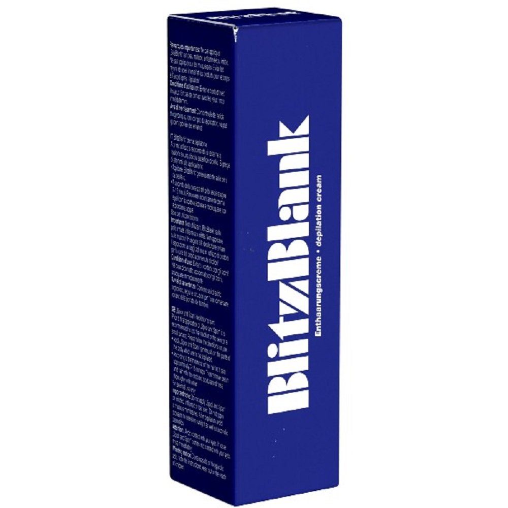 Lubry Intimpflege Blitzblank Tube mit 125ml, Enthaarungscreme für den Intimbereich