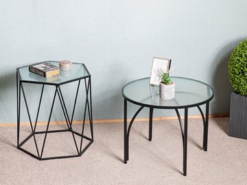 HAKU Beistelltisch HAKU Möbel Beistelltisch - schwarz - H. 40cm
