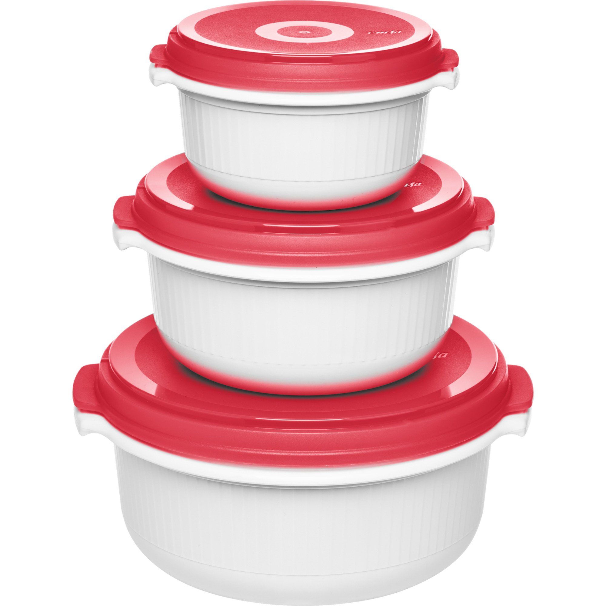 Emsa Lunchbox Emsa MICRO FAMILY Mikrowellentopf, Starterset