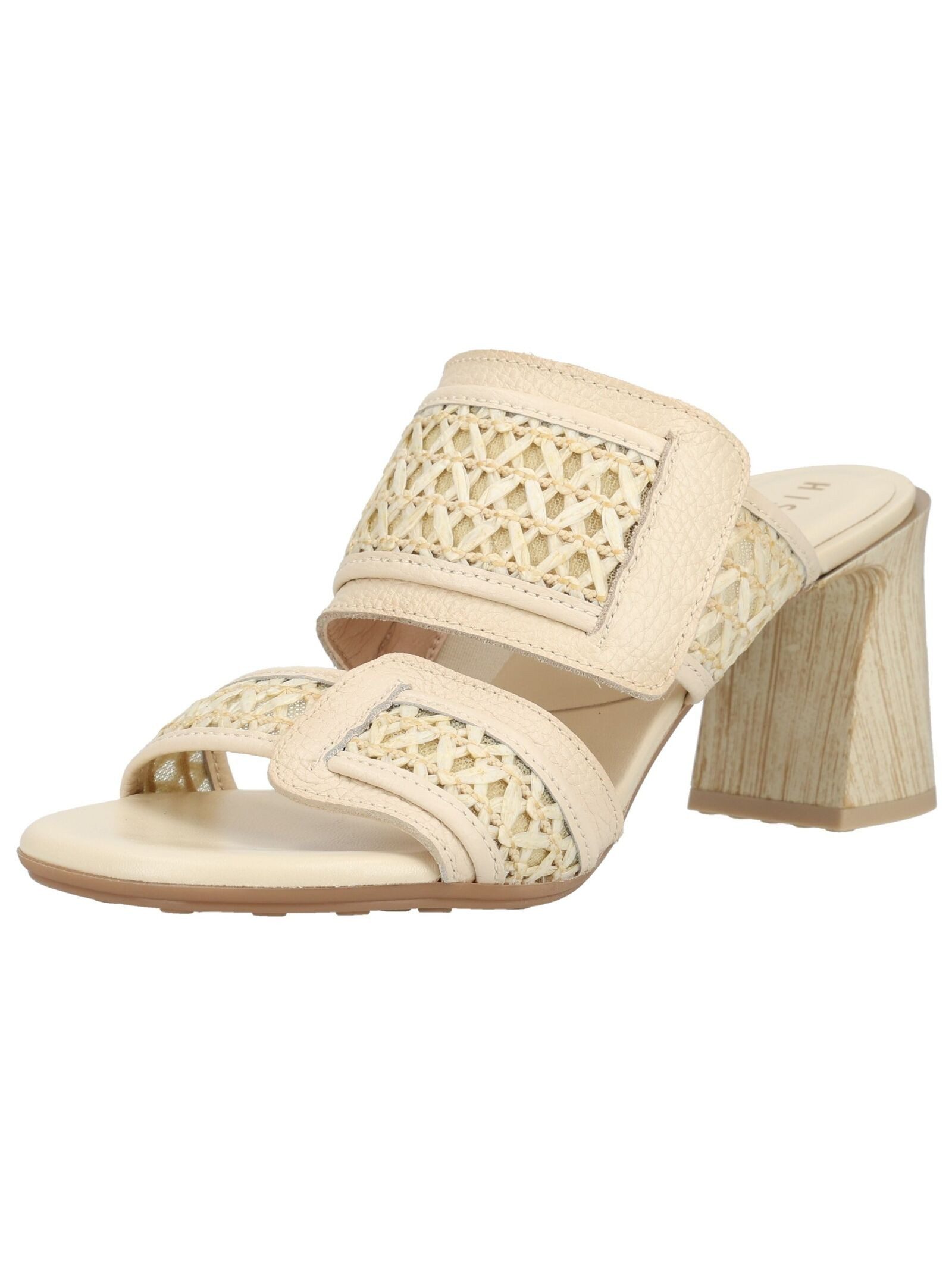 Hispanitas Sandalen Leder/Textil . High-Heel-Sandalette