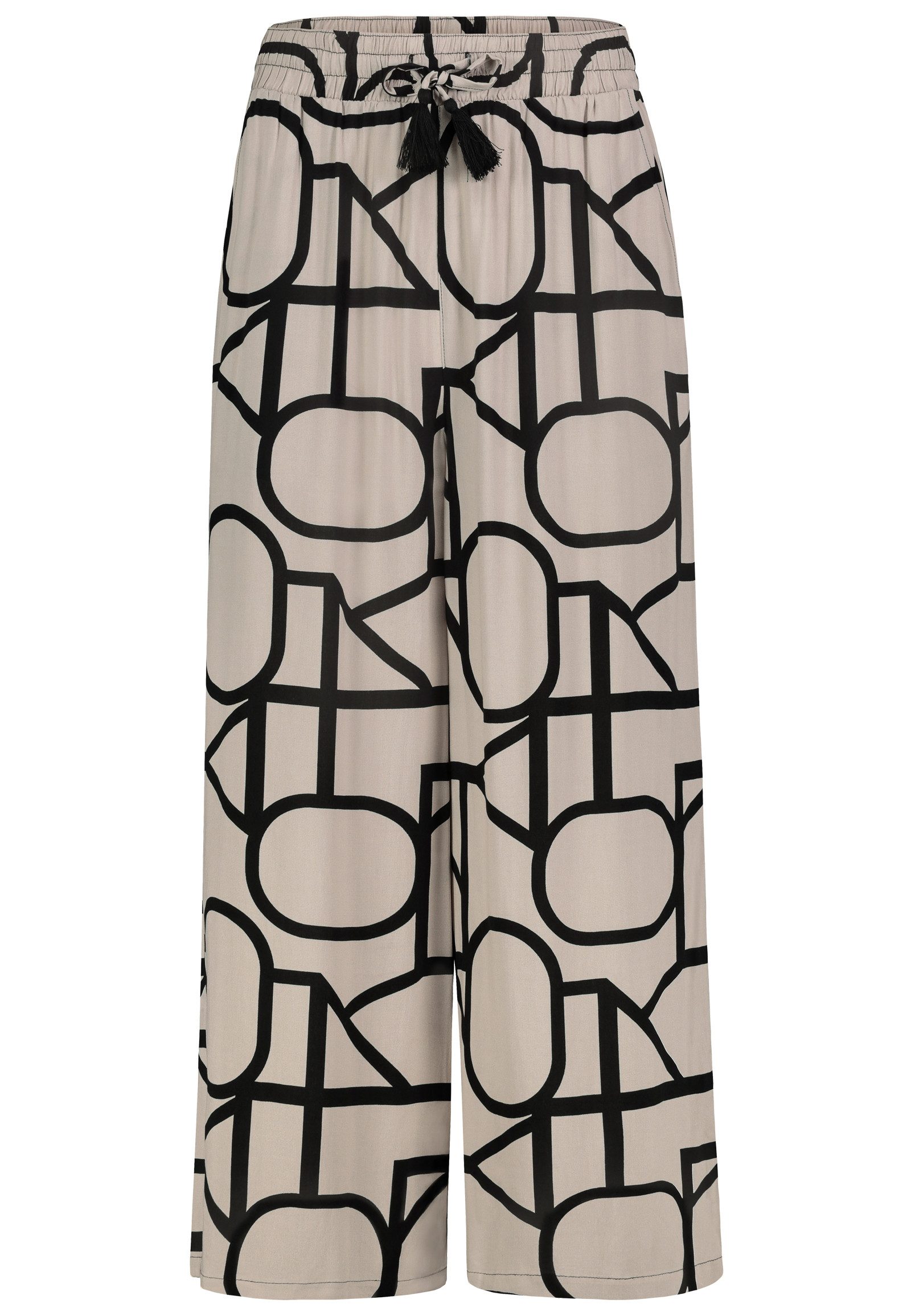 SUBLEVEL Stoffhose Modische Palazzo mit Design günstig online kaufen