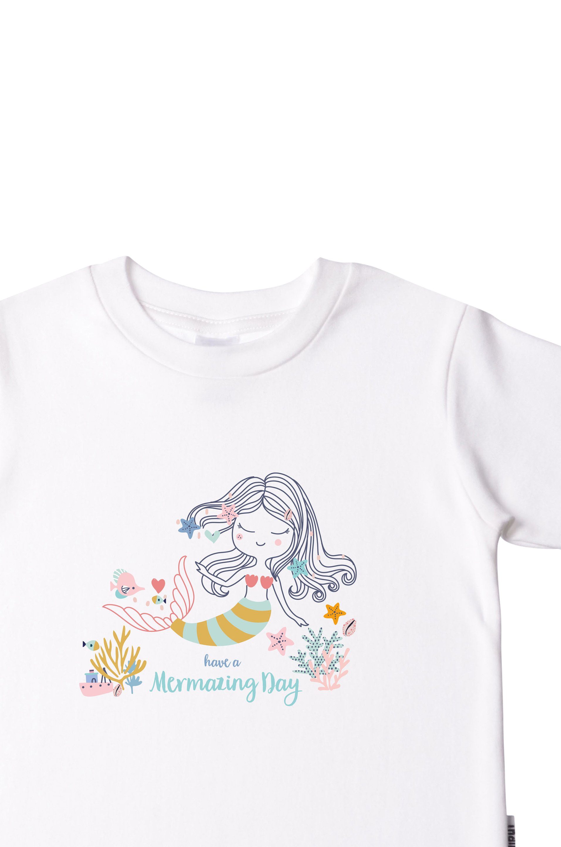 Mermazing Day Bio-Baumwolle T-Shirt aus Liliput