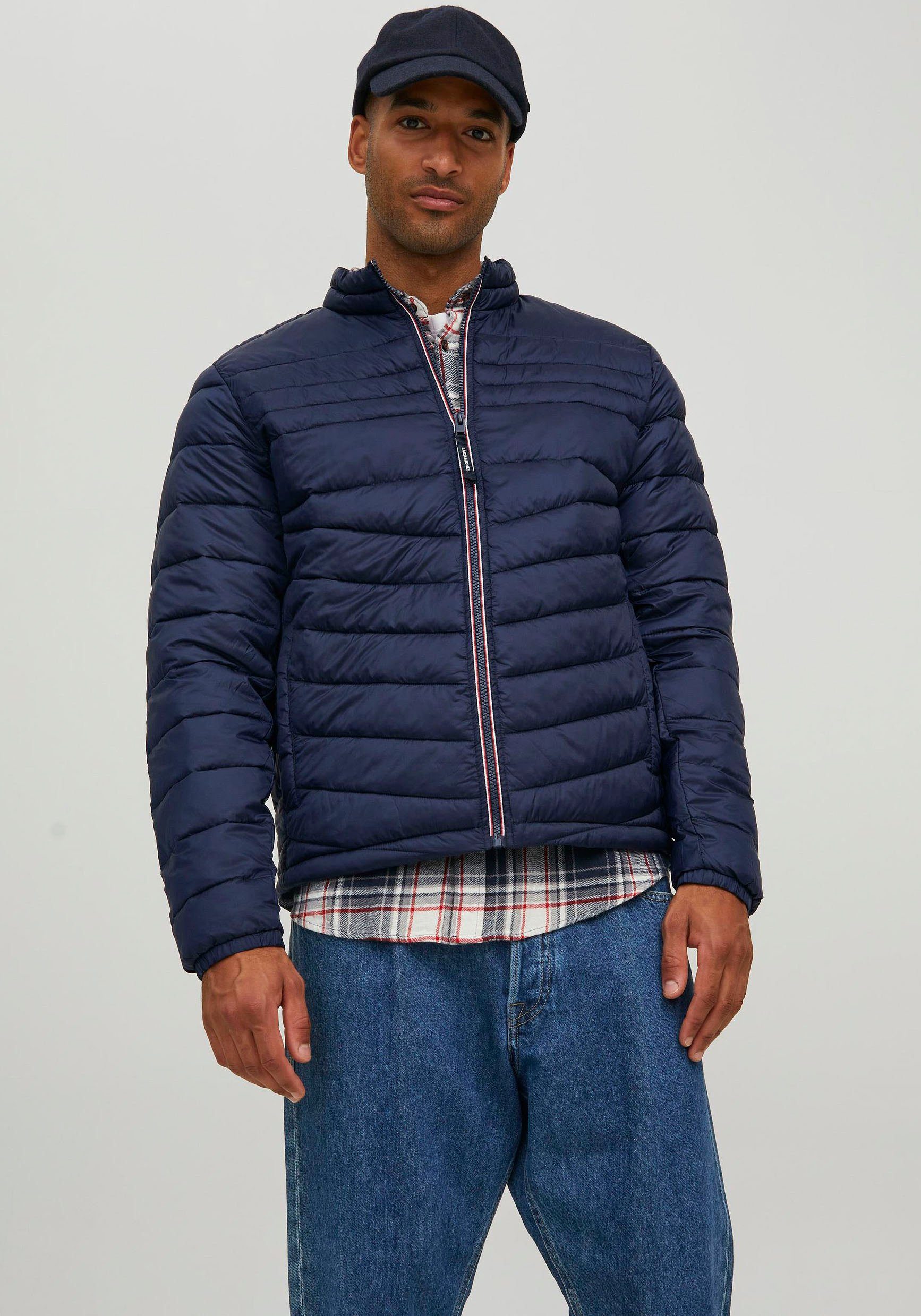 COLLAR Jack PUFFER navy HERO Jones Steppjacke &