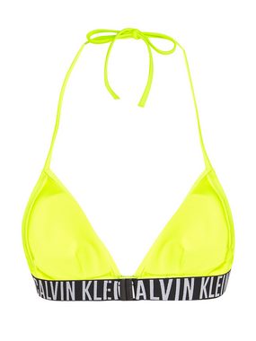 Calvin Klein Swimwear Triangel-Bikini-Top TRIANGLE-RP, mit Logobund