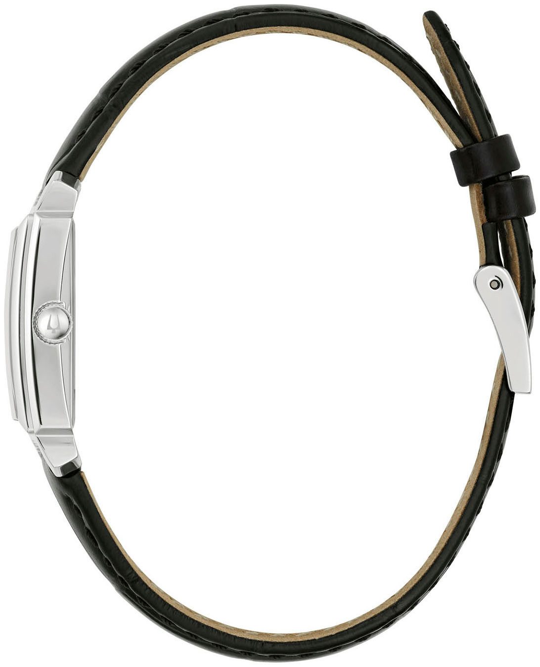 Bulova Quarzuhr 96L330, Armbanduhr, Damenuhr, Lederarmband, günstig online kaufen