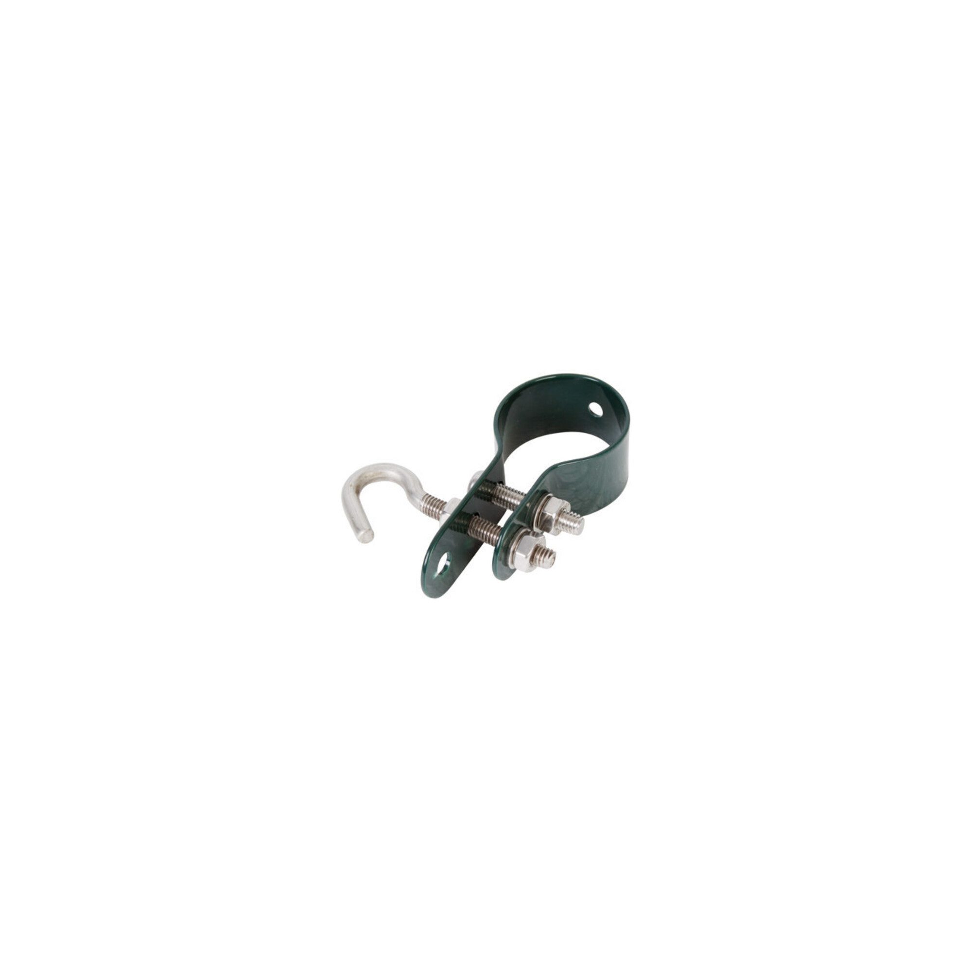 Alberts Zaun GAH Alberts Strebenschellen für Geflechtspannst.grün 34mm 10 Stk