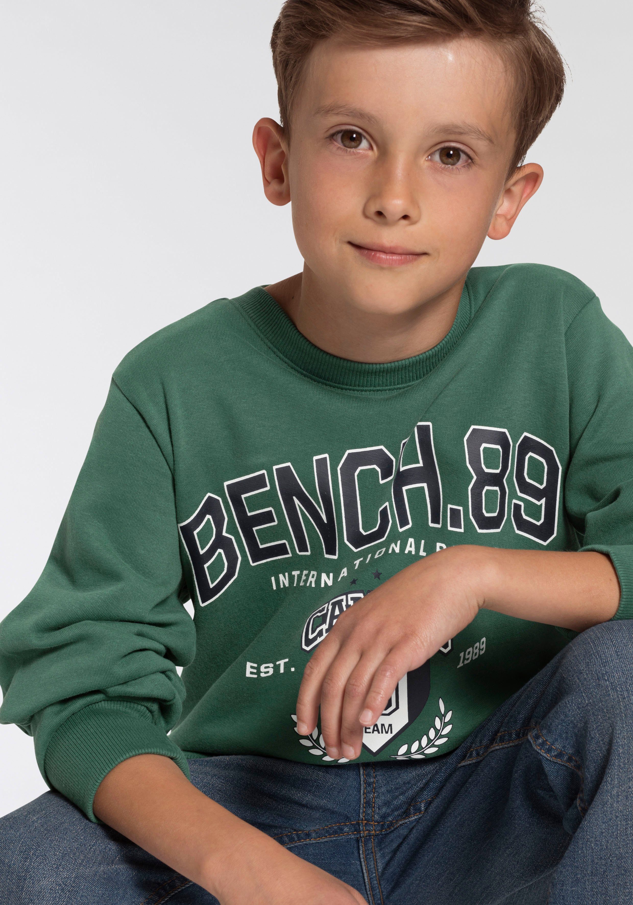 Campus Sweatshirt mit Druck Bench.