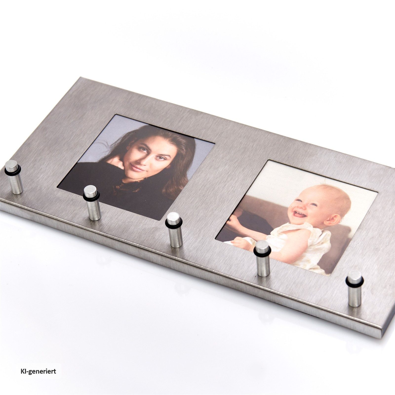 Zeller Present Schlüsselbrett Schlüsselboard mit Fotorahmen, (Stück, 1 St., 1 Schlüsselbrett), Schlüsselbrett