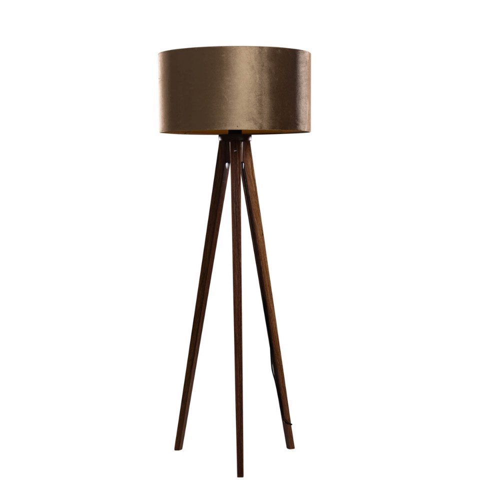 Qazqa Stehlampe Tripod classic shade, ohne günstig online kaufen