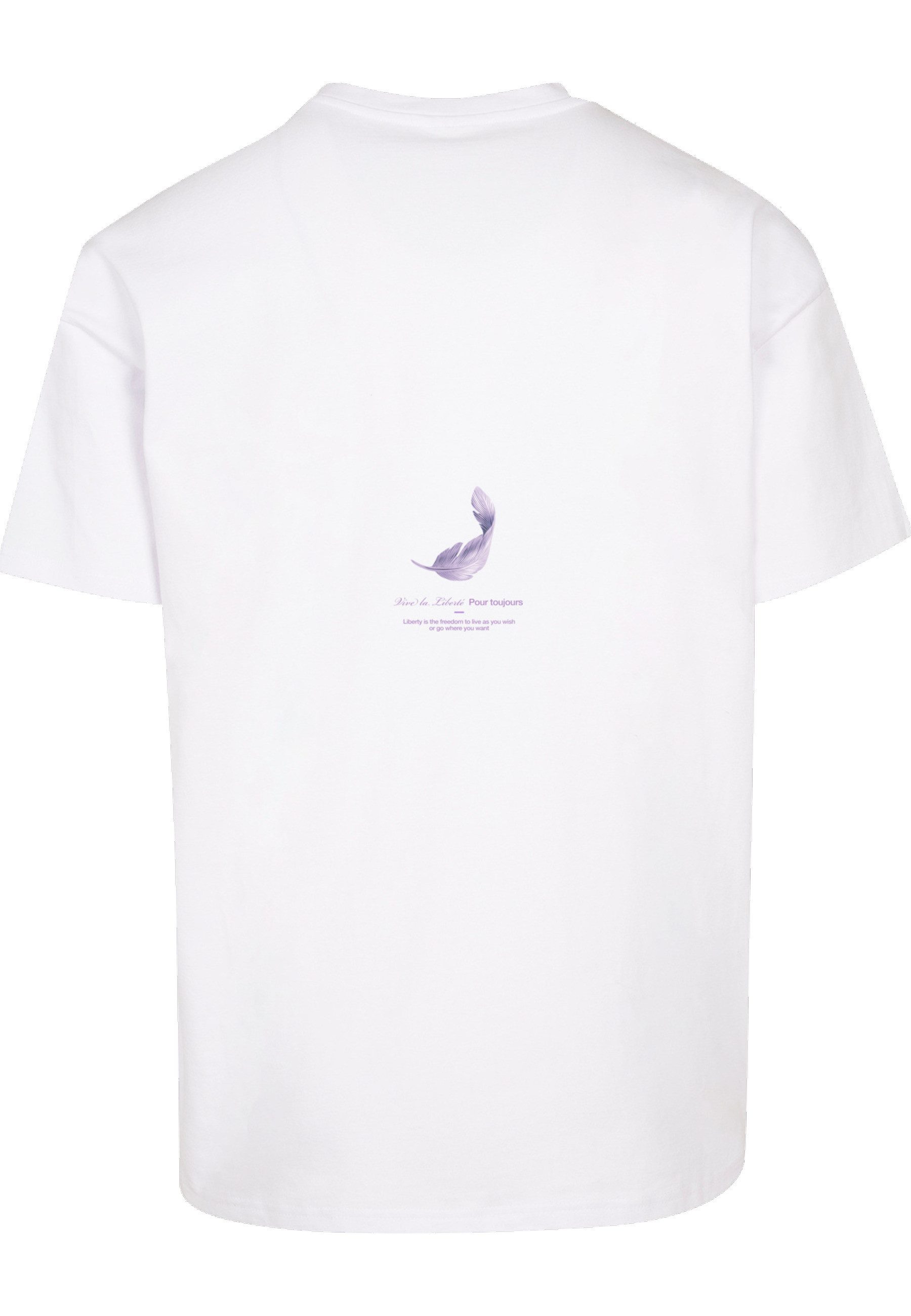 Upscale by Mister Tee Kurzarmshirt Upscale by Mister Tee Herren Vive la Liberte Oversize Tee (1-tlg)