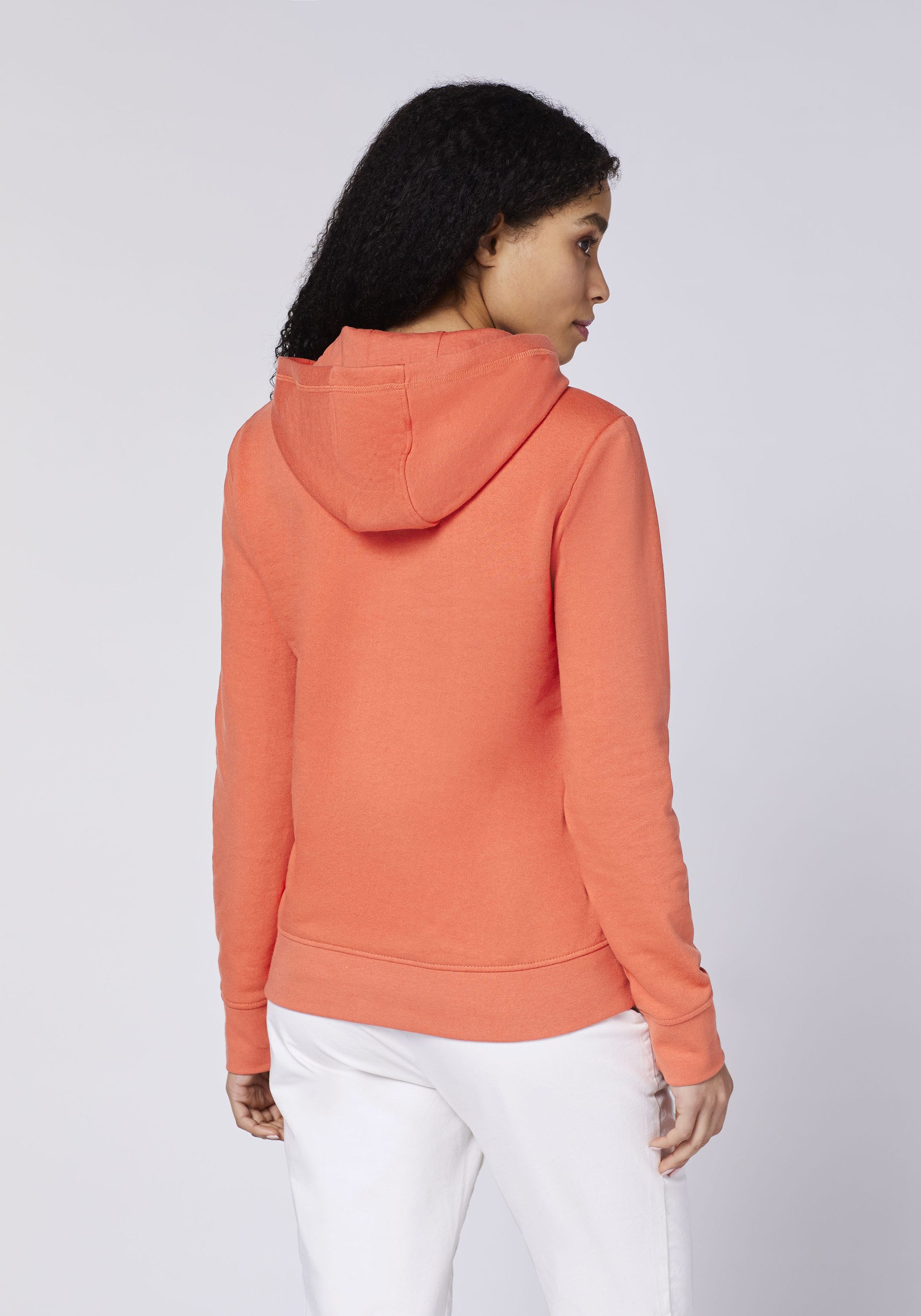 Polo Sylt Kapuzensweatshirt mit Logo in Used-Optik